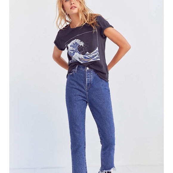 Urban Outfitters Future State Wave Tee Shirt Urban Outfitters Future State Wave Tee Shirt