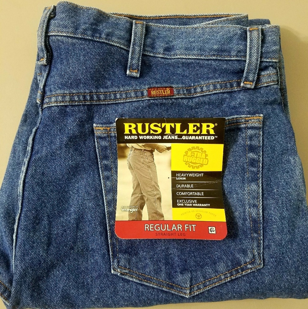 Men's Rustler Jeans 36x34