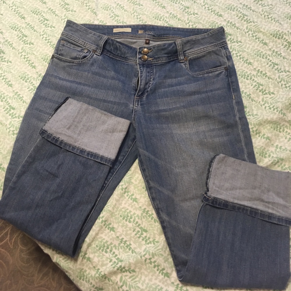 Kut from the Kloth cuffed Cameron straight leg