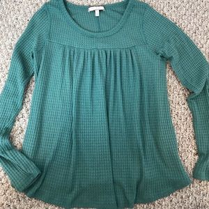 eri + ali waffle knit top