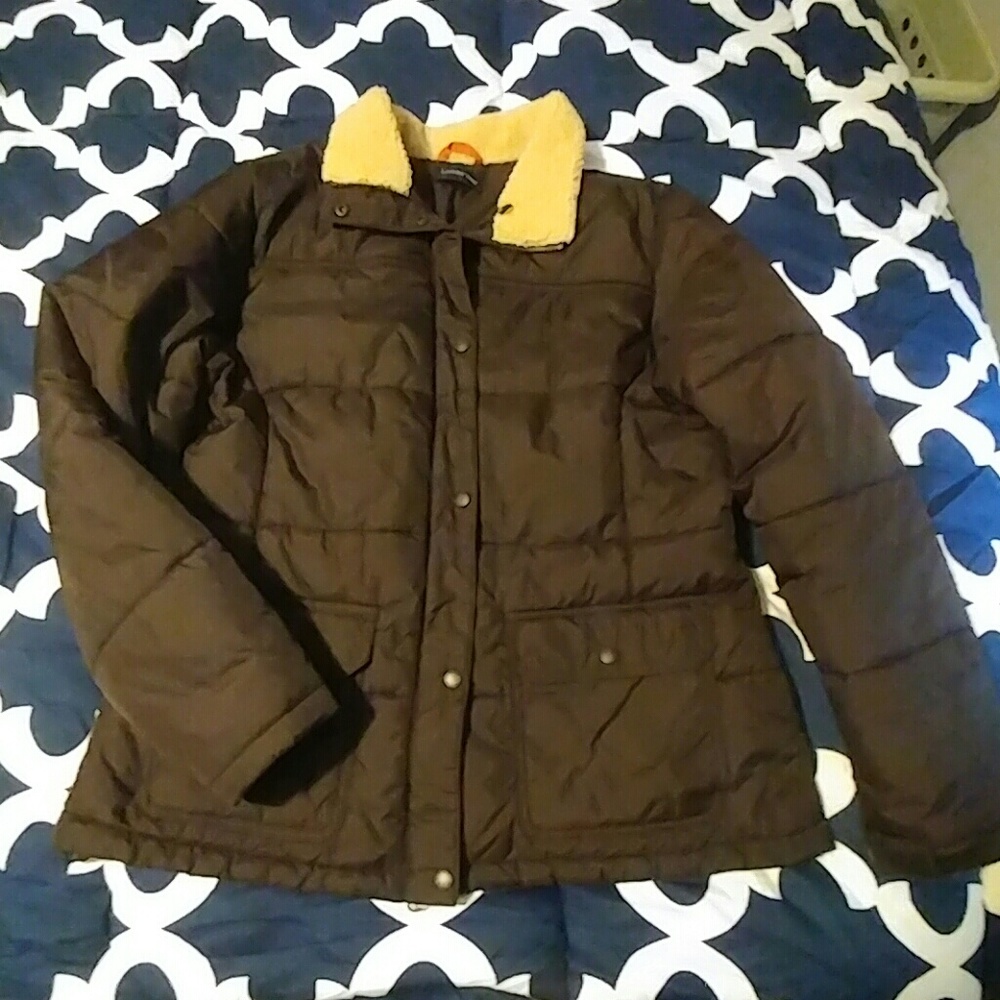 Land's End puffer jacket.