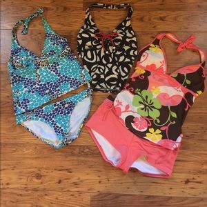 Bundle of women's swim suits