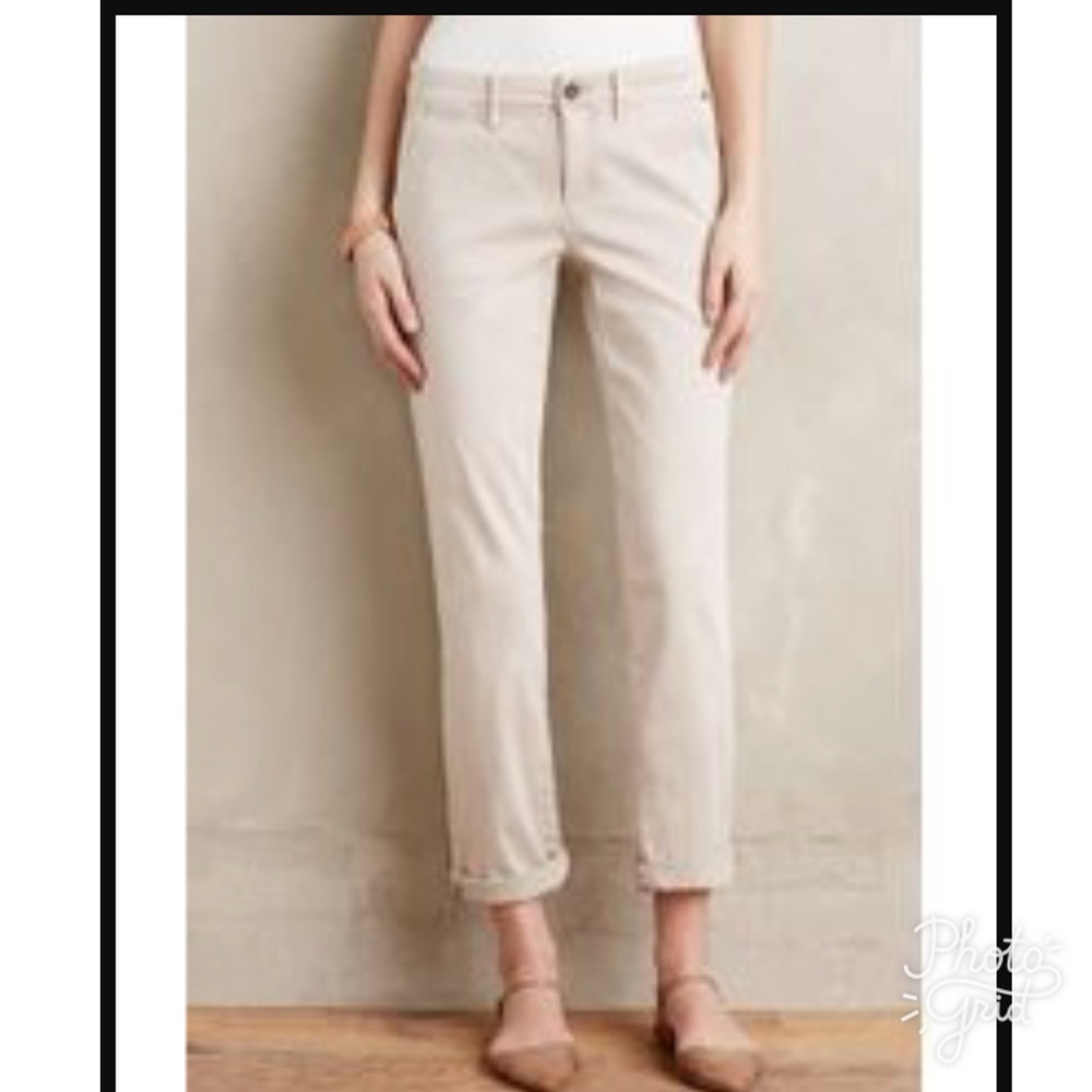 Anthropologie Pilcro Letterpress Hyphen Chino