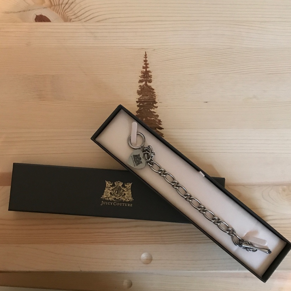 Juicy Couture Silver Charm Bracelet
