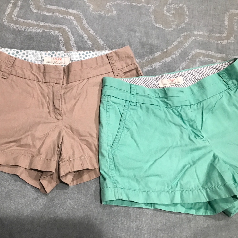 J. Crew 3" Chinos