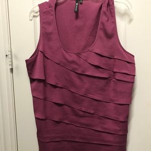 Milano blouse dark pink/maroon/mauve Size XL