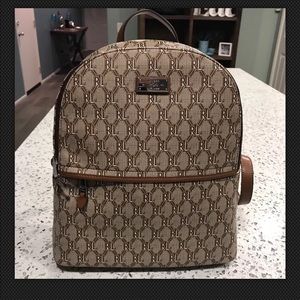 Lauren Ralph Lauren • Helston • Backpack  Monogram