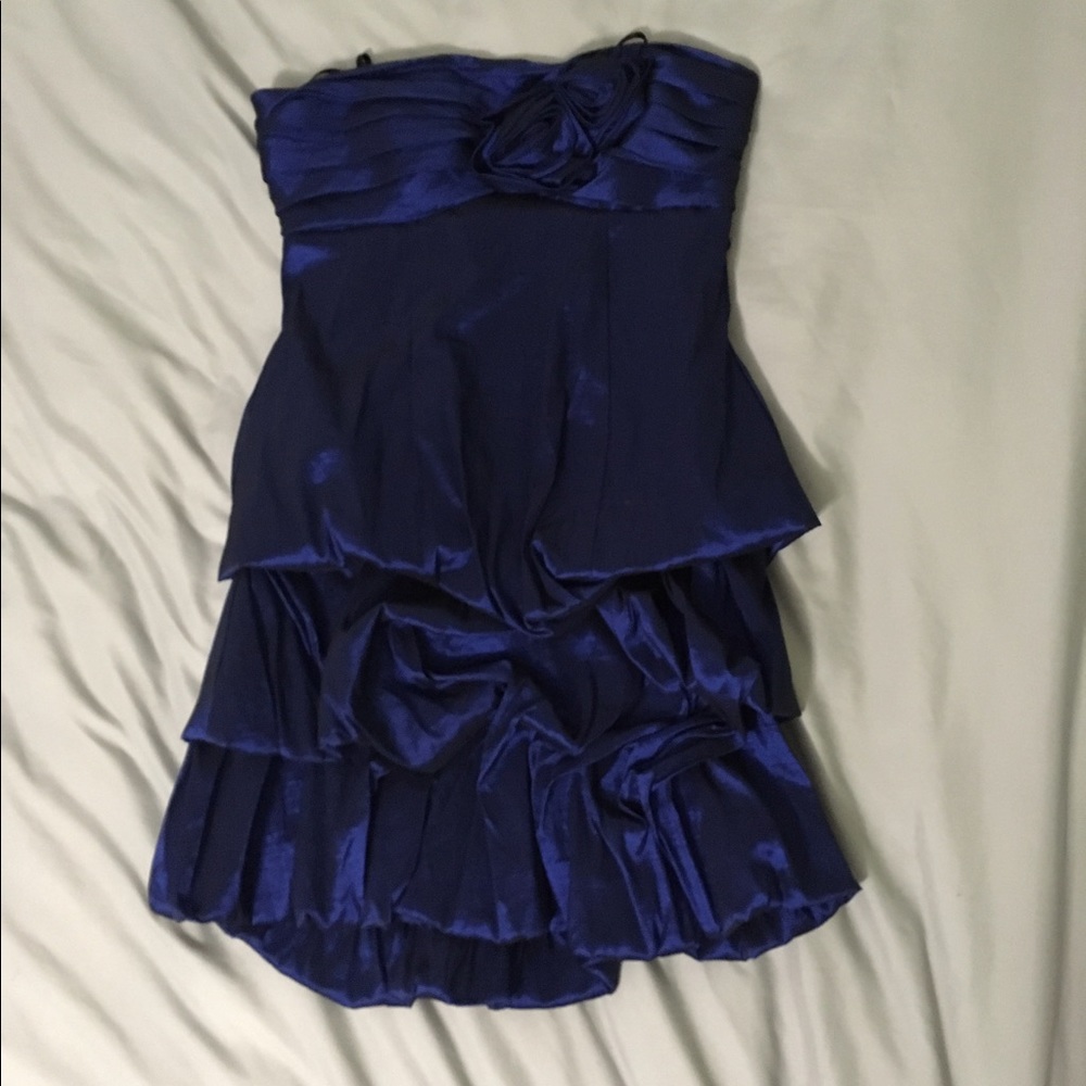 Midnight Blue Bubble Dress