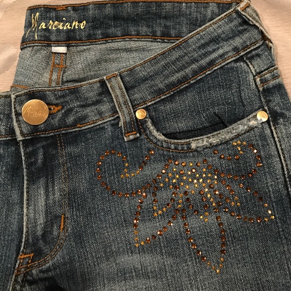 Bejeweled Jeans by Marciano - Picture 1 of 8