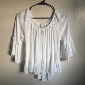 F21 OFF THE SHOULDER BLOUSE