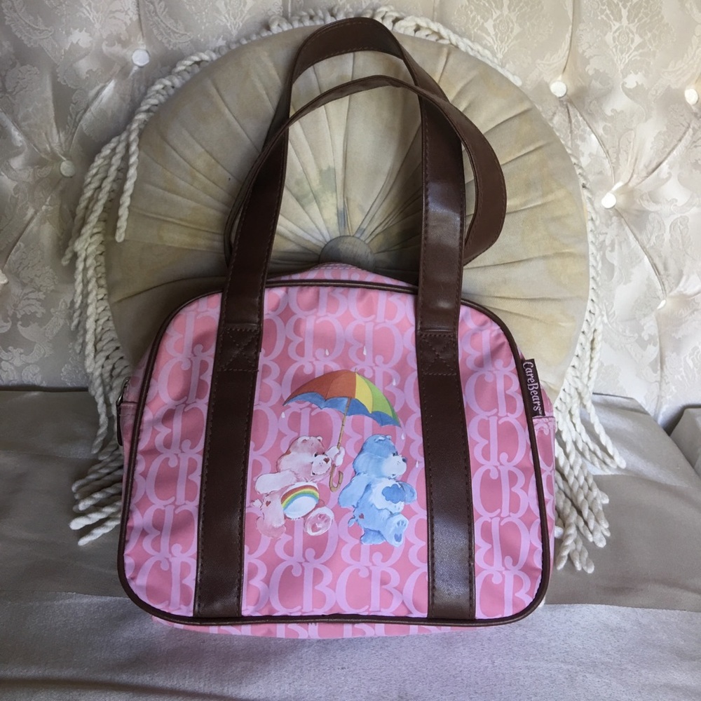 Cute Vintage Care Bears hand bags / lunch bags