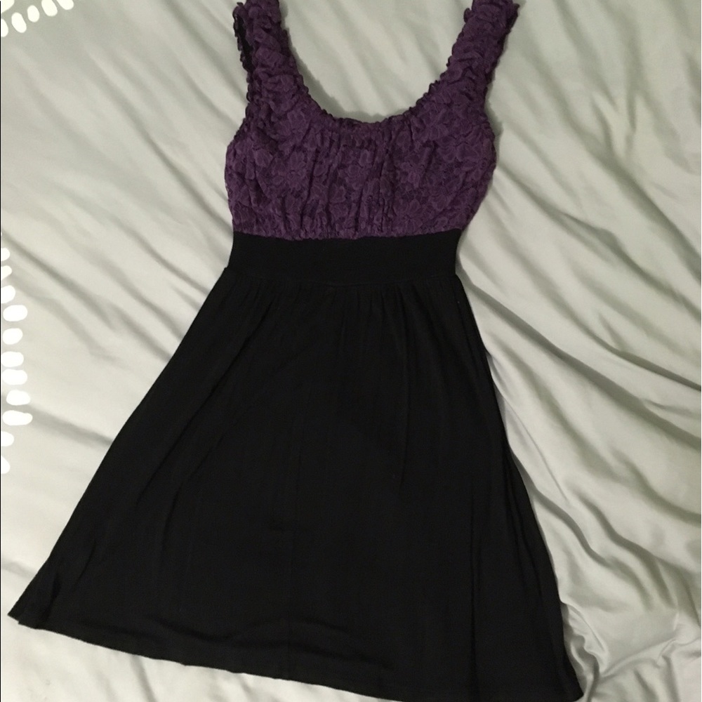 Purple Lace Dress