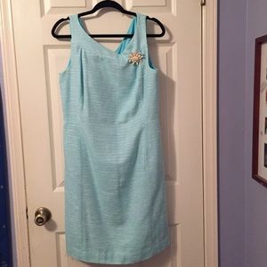 Gorgeous baby blue Lilly Pulitzer dress in EUC