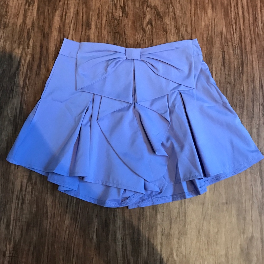 Lavender Bow Shorts