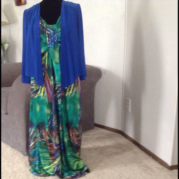 ANTTHONY ORIGINAL Dresses - Tropical Maxi Dress Set ANTTHONY ORIGINAL Dresses - Tropical Maxi Dress Set