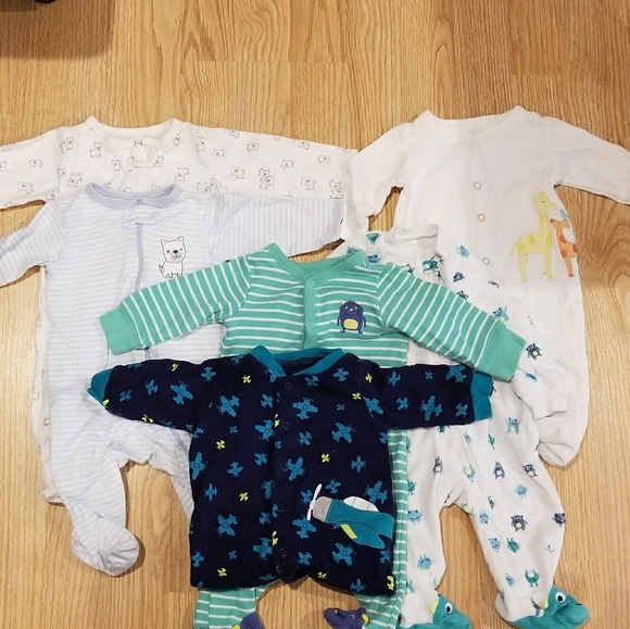 Carter's Other - 6 pc Carter's sleep n play bundle