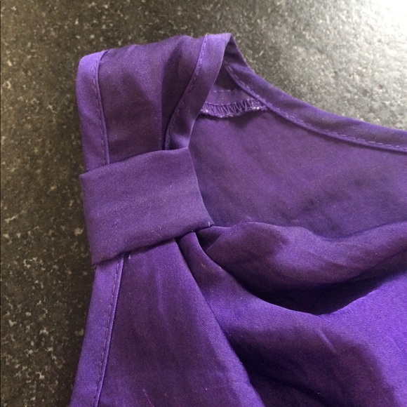 Deep Purple Blouse - Picture 2 of 4