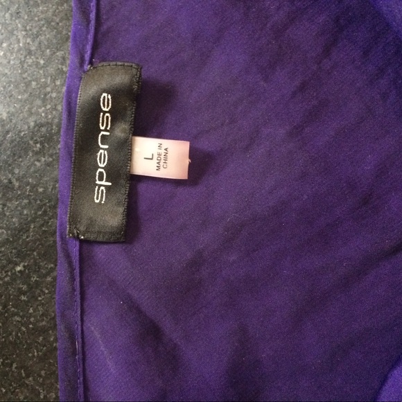 Deep Purple Blouse - Picture 3 of 4