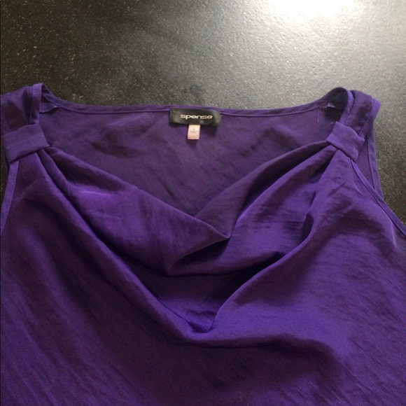 Deep Purple Blouse - Picture 4 of 4