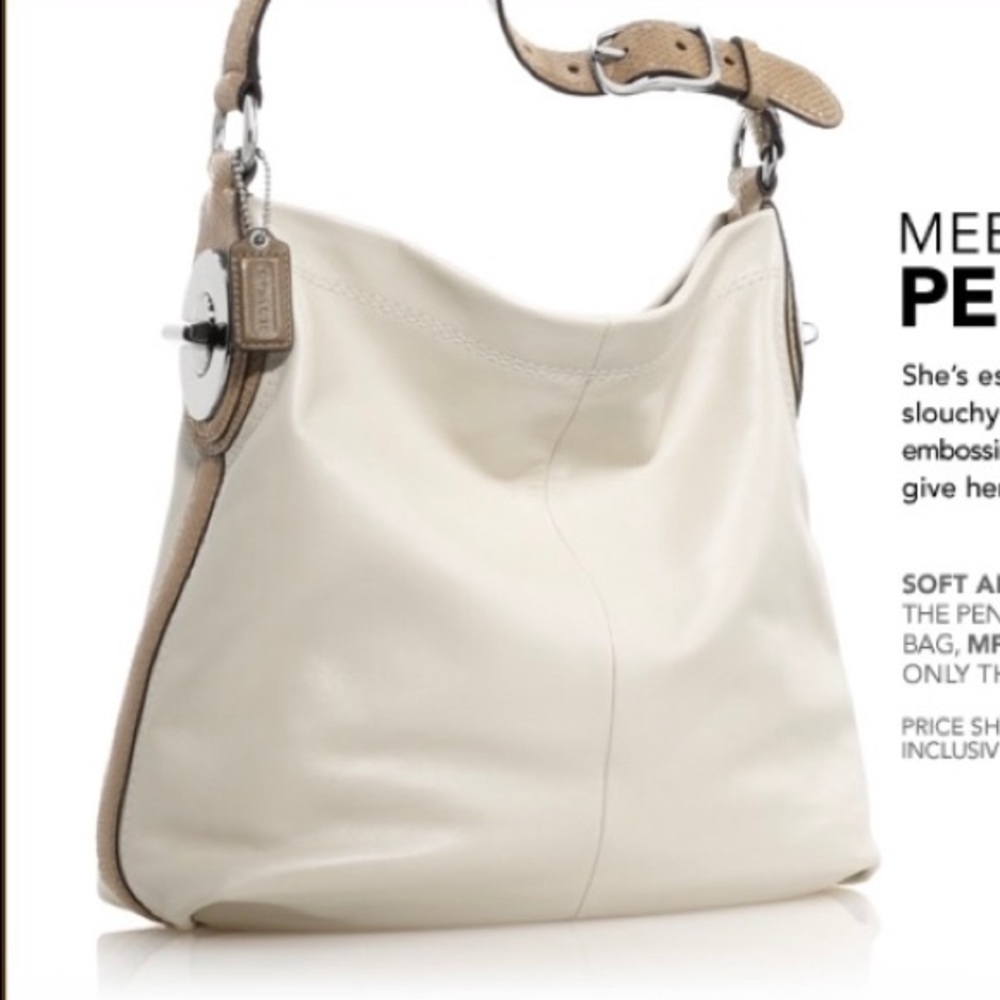 COACH leather bag