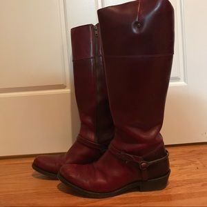 Oxblood Frye Riding Boots