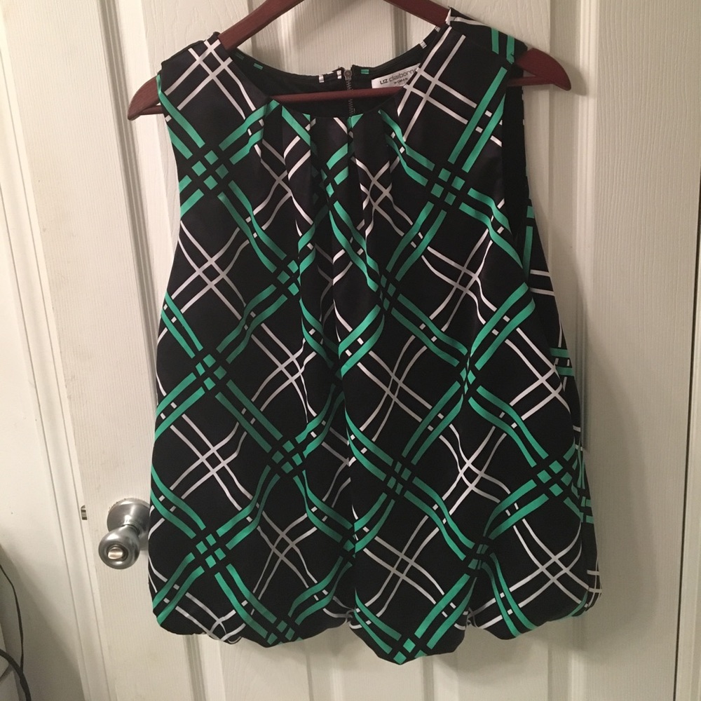Women's 1X sleeveless silky top