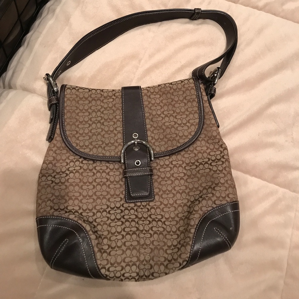Authentic coach hand bag