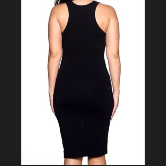 Blk Plus Size Razor Back Dreaa - Picture 4 of 4