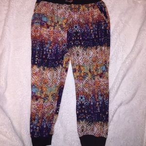Tribal Pattern joggers