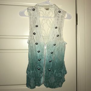 Lace vest
