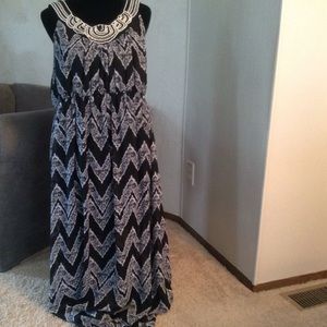 SAMI & JO Dresses - Black & White Maxi Dress SAMI & JO Dresses - Black & White Maxi Dress