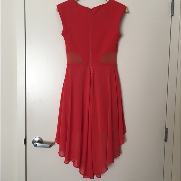 Amazing bodycon with flowy overlay, gorgeous! - Picture 3 of 7