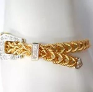 Authentic Thick Gold Chain Braclet with genuine