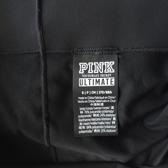 PINK mesh ultimate leggings😇🖤 - Picture 4 of 4