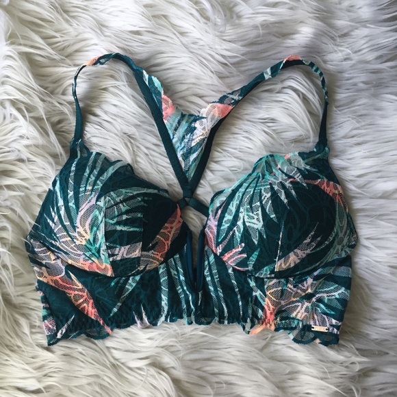 NEW WITH TAGS tropical print bralette💖💖💖 - Picture 2 of 5