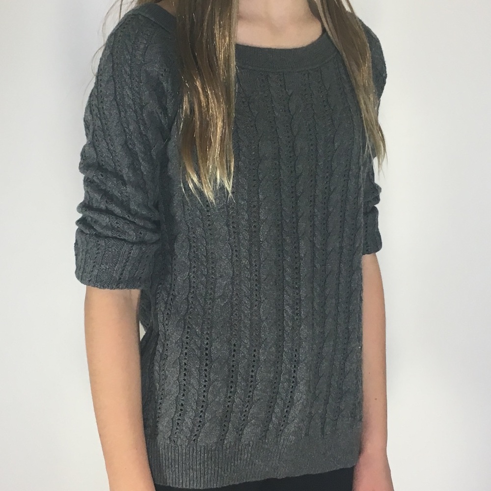 Cozy Gray Sweater