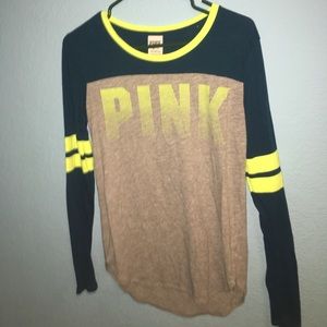 victoria's secret pink long sleeve