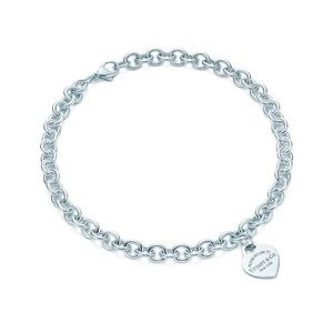 Tiffany & Co Silver Please Return To Nicklace