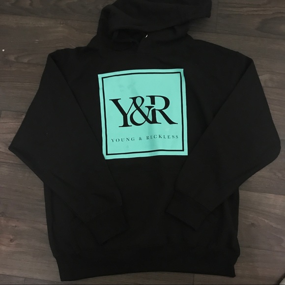 Young And Reckless Hoodie Size Large and X-Large - Picture 3 of 4