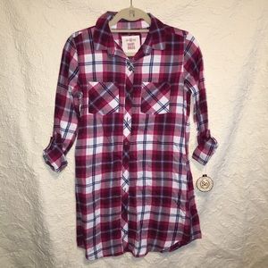 Plaid Flannel Dress