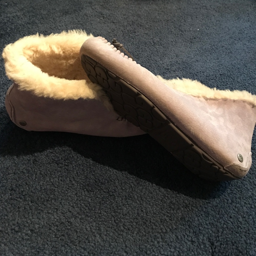 Lavender UGG slippers