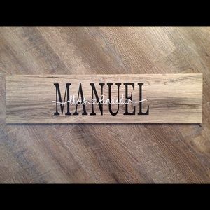 Custom Family Name Tile