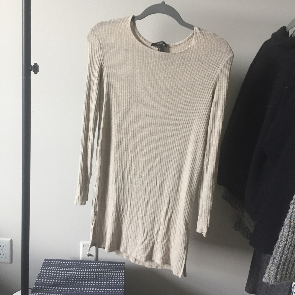 Ribbed Minidress