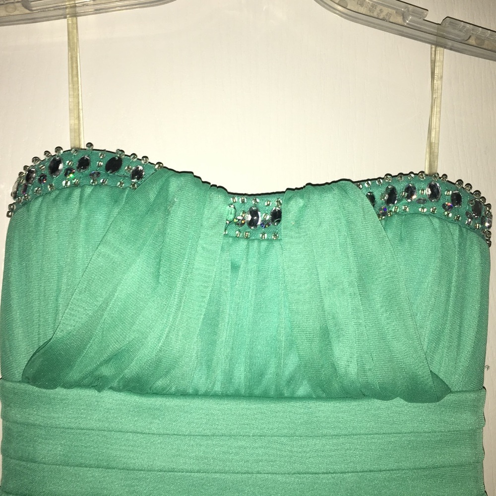 Light Green Homecoming Dress