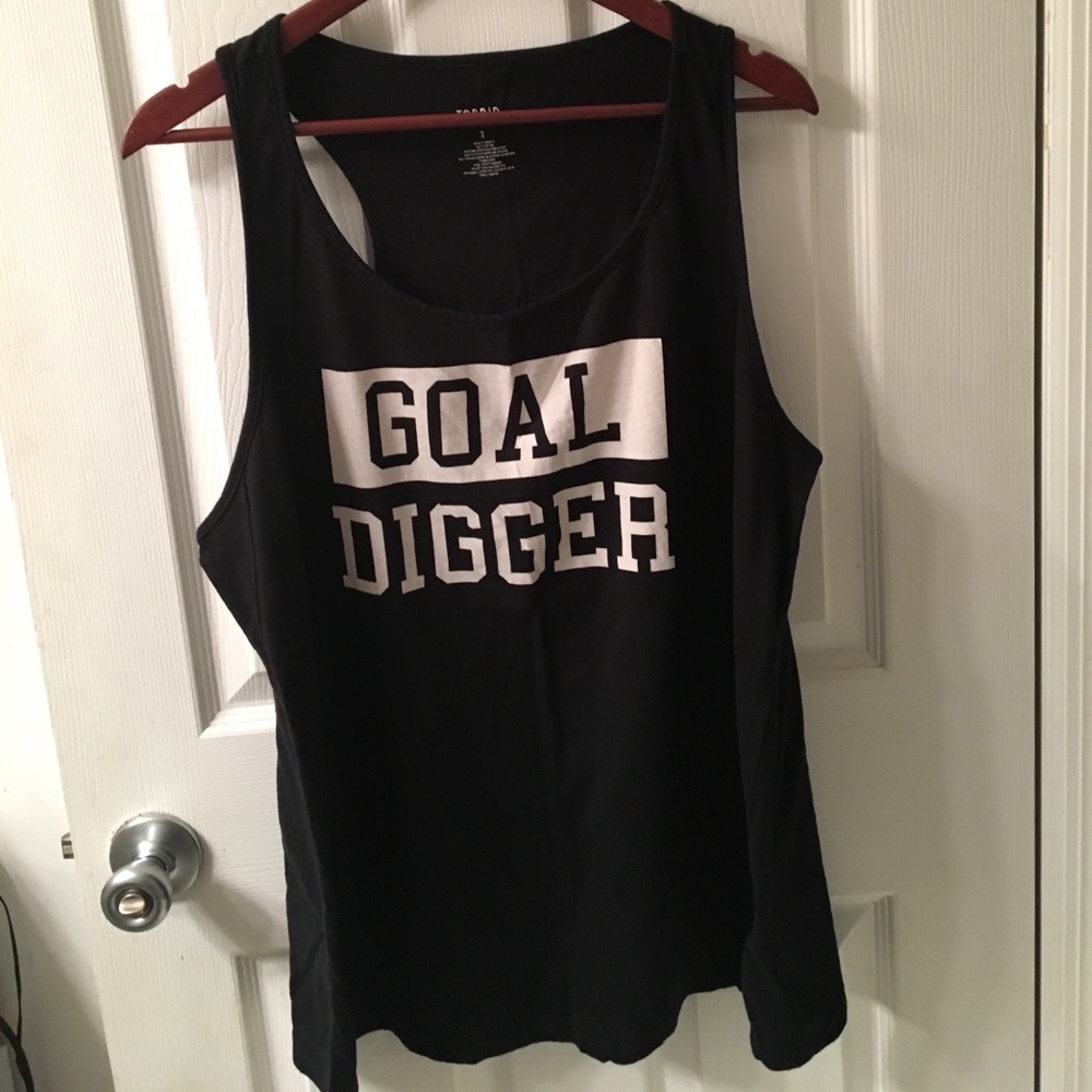 Torrid active size 2 goal digger tank top