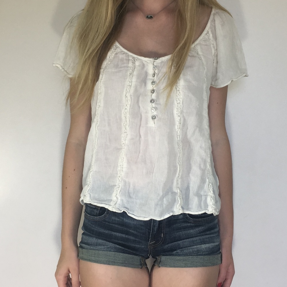 Cute White Blouse!