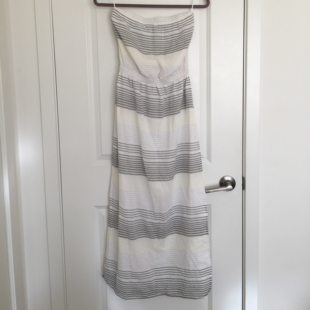 Strapless Theory maxi dress