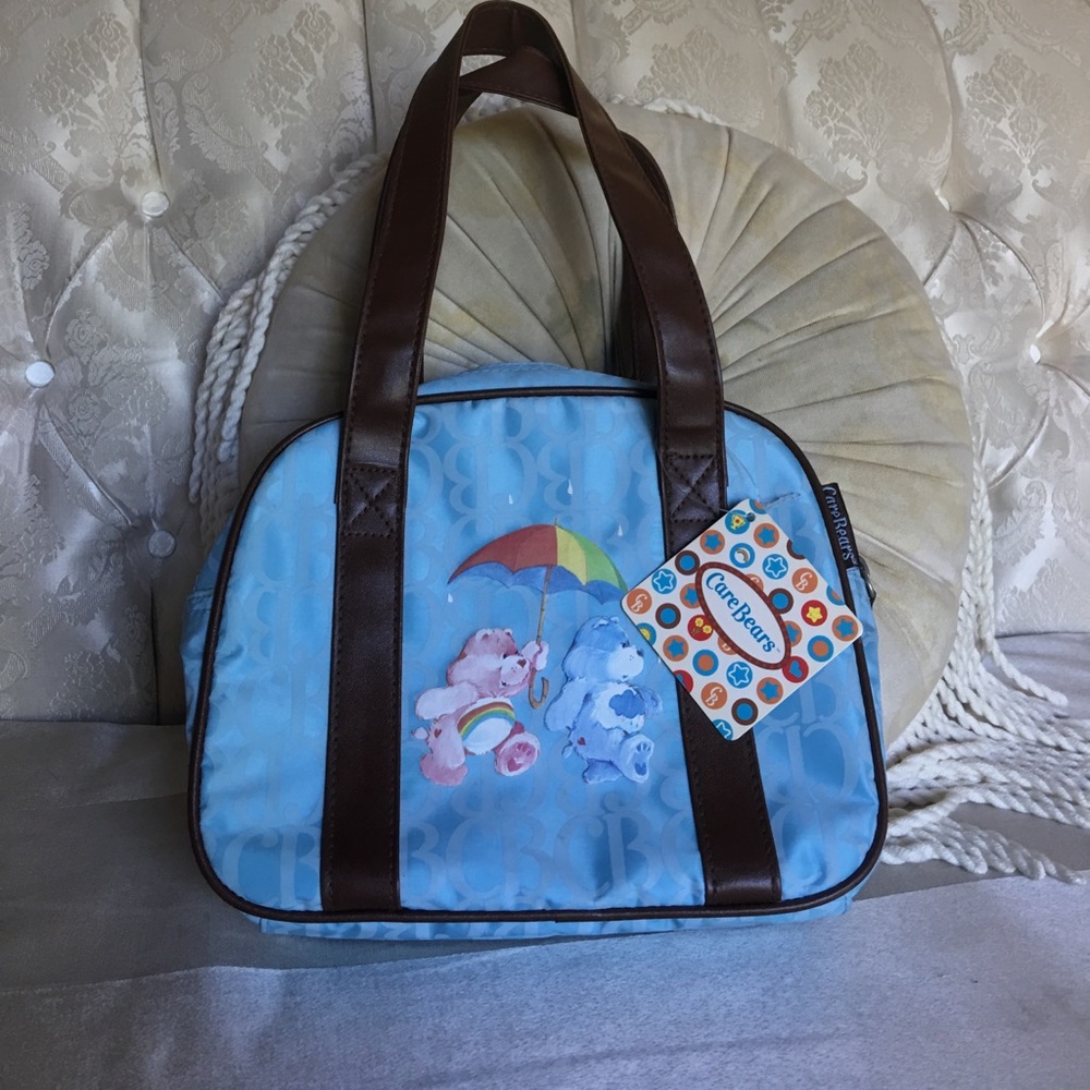 Vintage Care Bears bag/ lunch bag