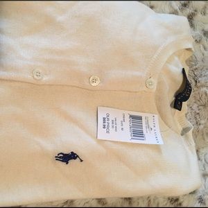 Polo Ralph Lauren Cream Cardigan