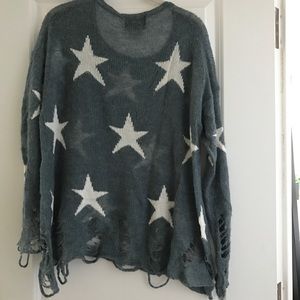 Wildfox seeing stars Lennon sweater